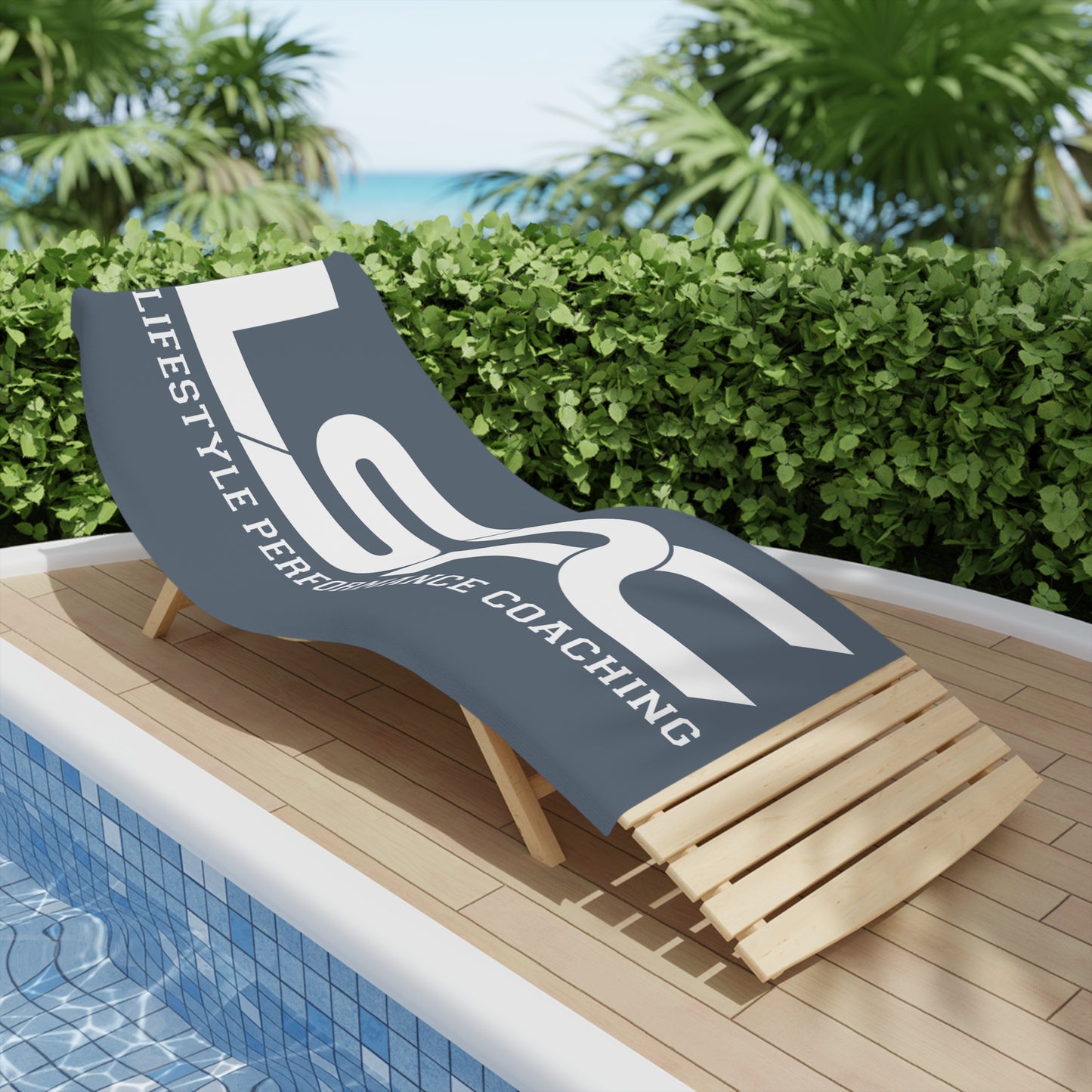 LSPC Beach Towel — Slate Grey