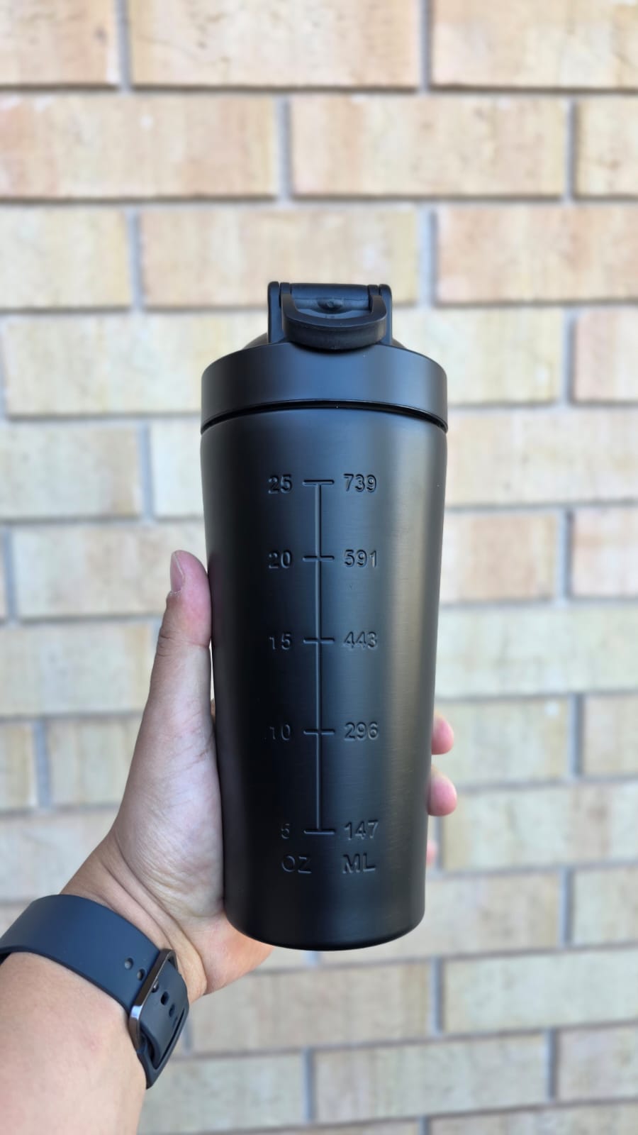 LSPC Premium Stainless Steel Protein Shaker | 739mL