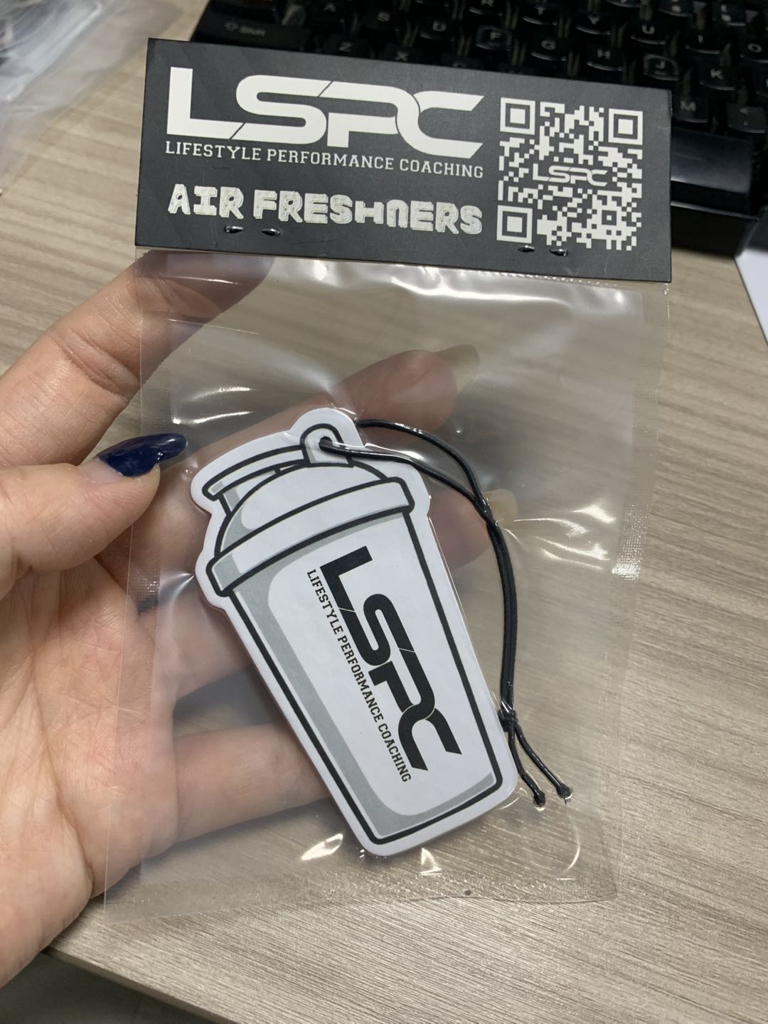 LSPC Premium Gym Air Freshener Set | 4 Signature Scents