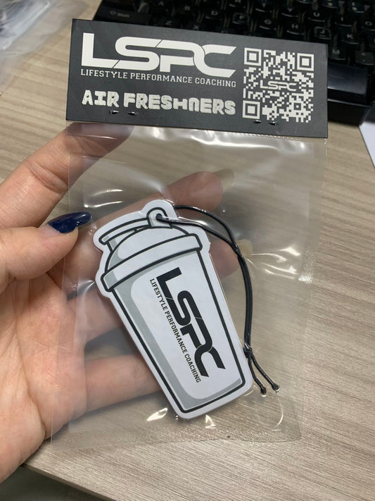 LSPC Premium Gym Air Freshener Set | 4 Signature Scents