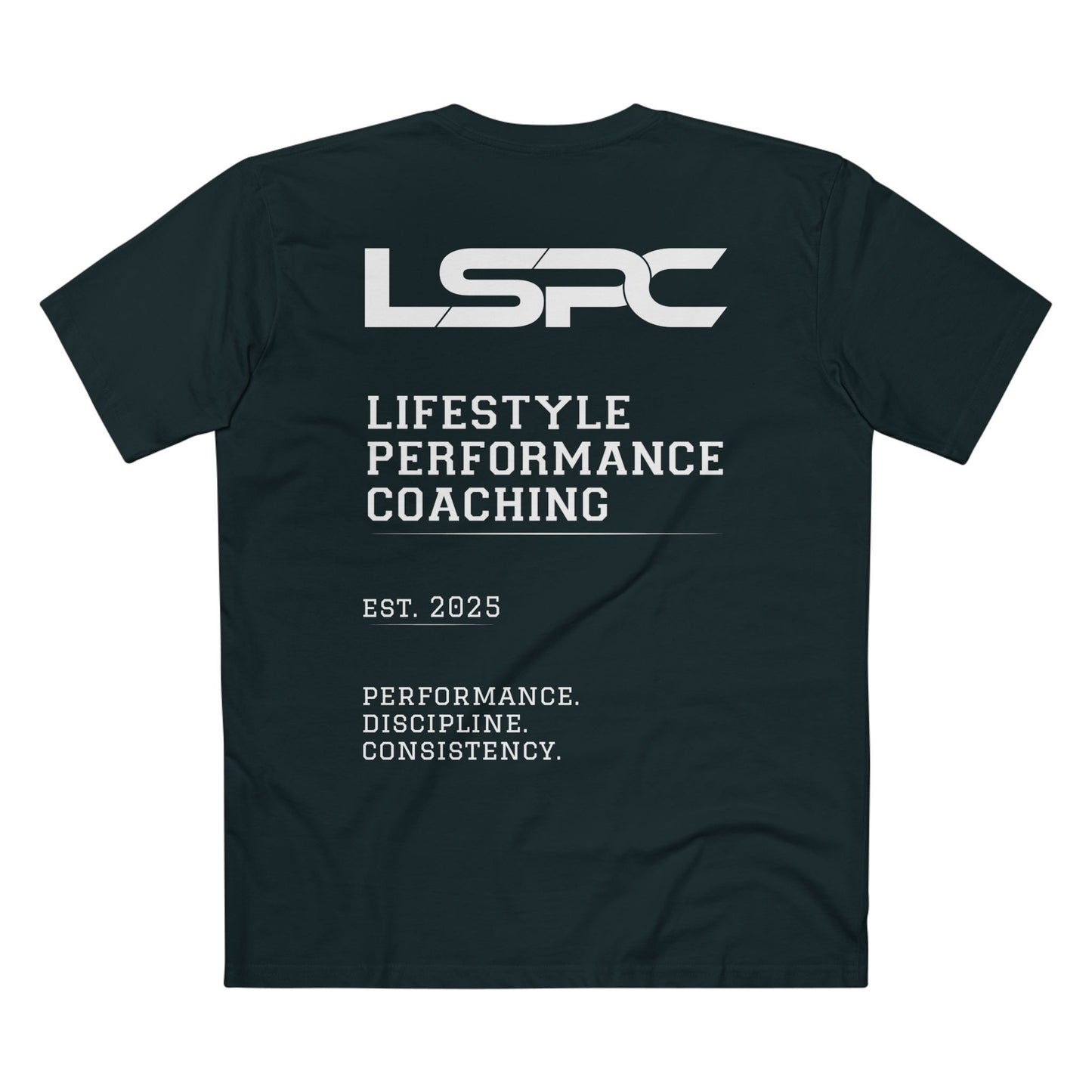 LSPC Lifestyle Performance Coaching Tee — Motivational Fitness Shirt