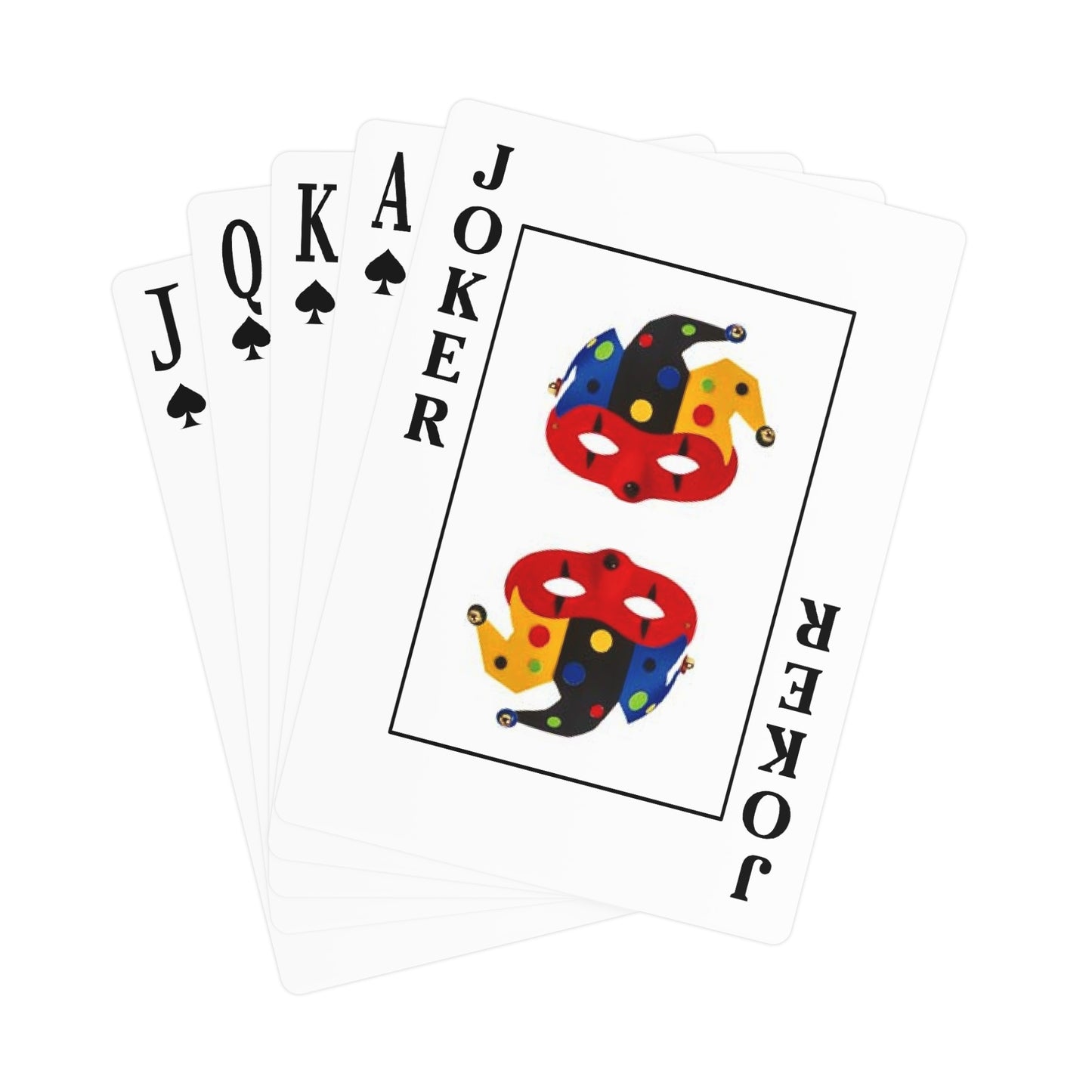 Poker Cards - Black