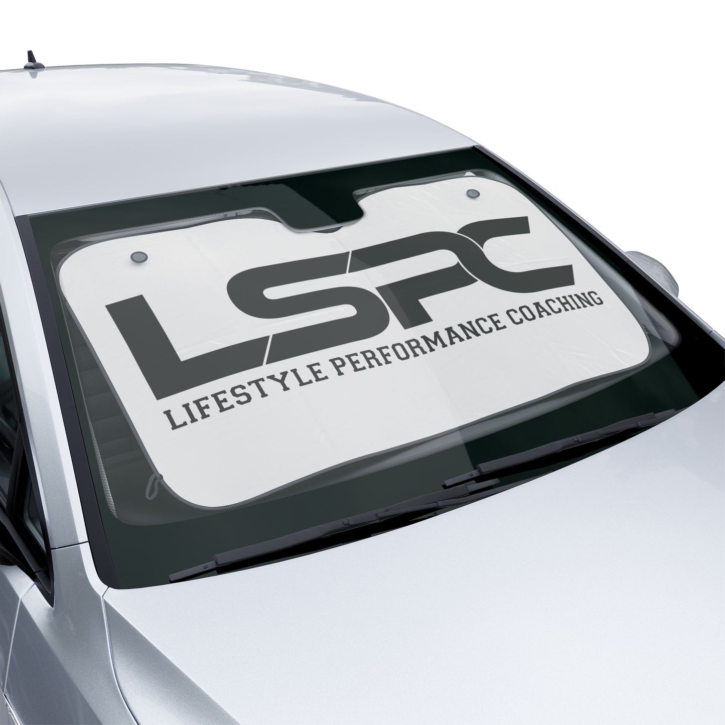 LSPC Car Sun Shade – Front Windshield Cooler & UV Protector