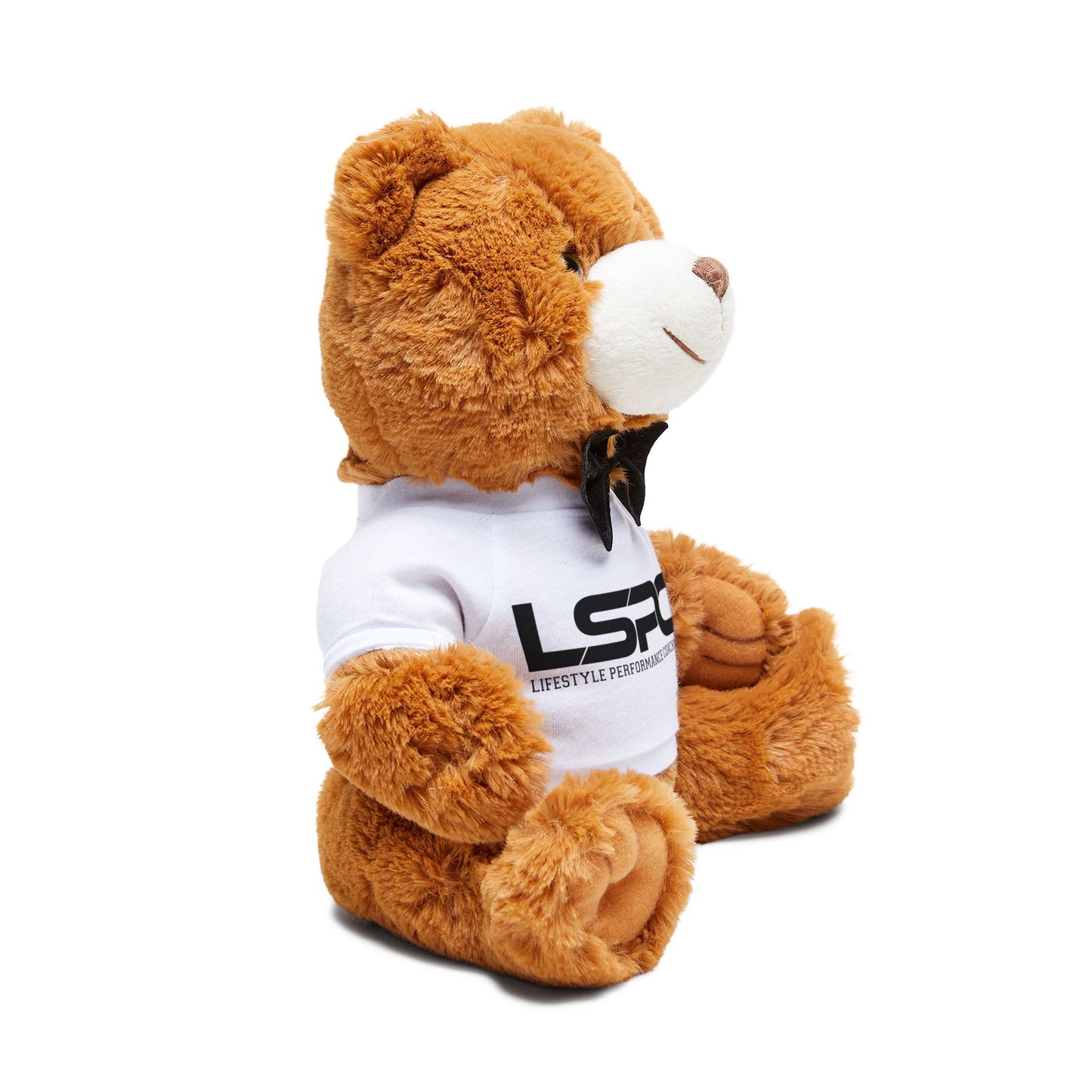Plush Teddy Bear — with LSPC T‑Shirt