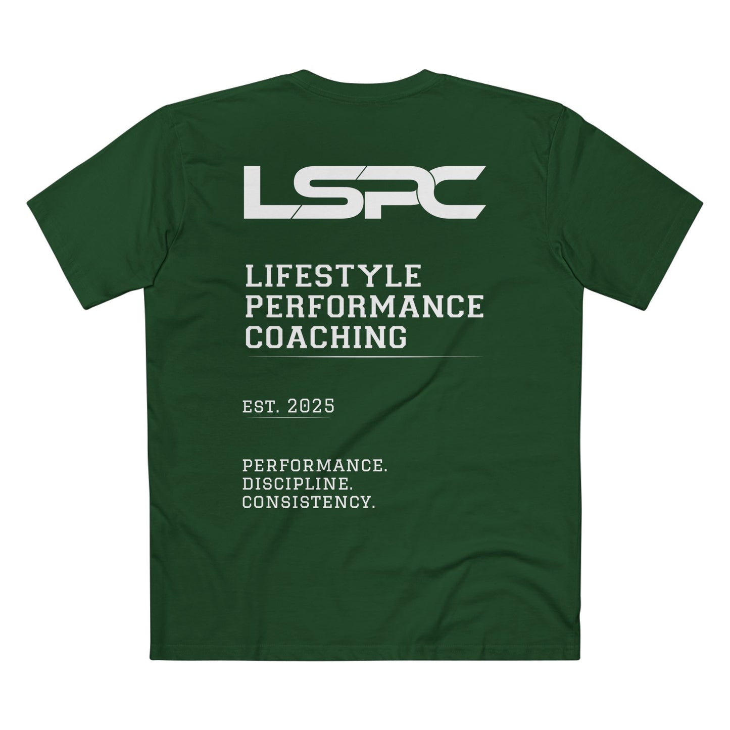 LSPC Lifestyle Performance Coaching Tee — Motivational Fitness Shirt