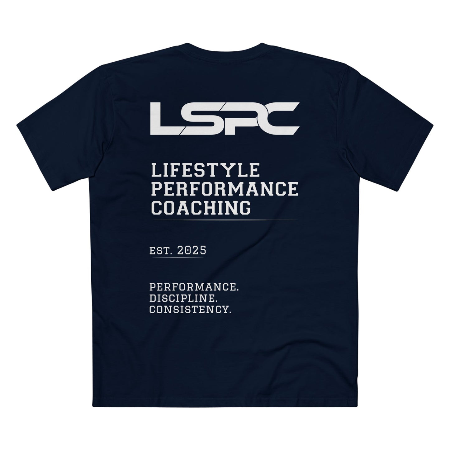 LSPC Lifestyle Performance Coaching Tee — Motivational Fitness Shirt