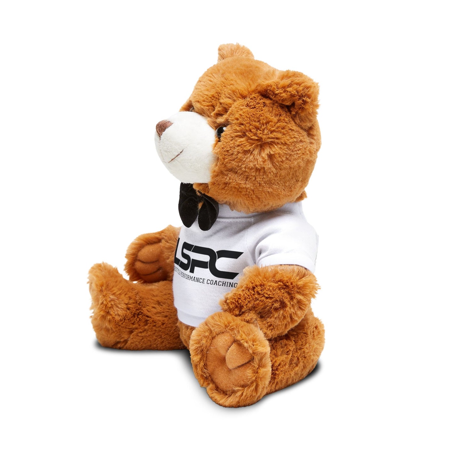 Plush Teddy Bear — with LSPC T‑Shirt