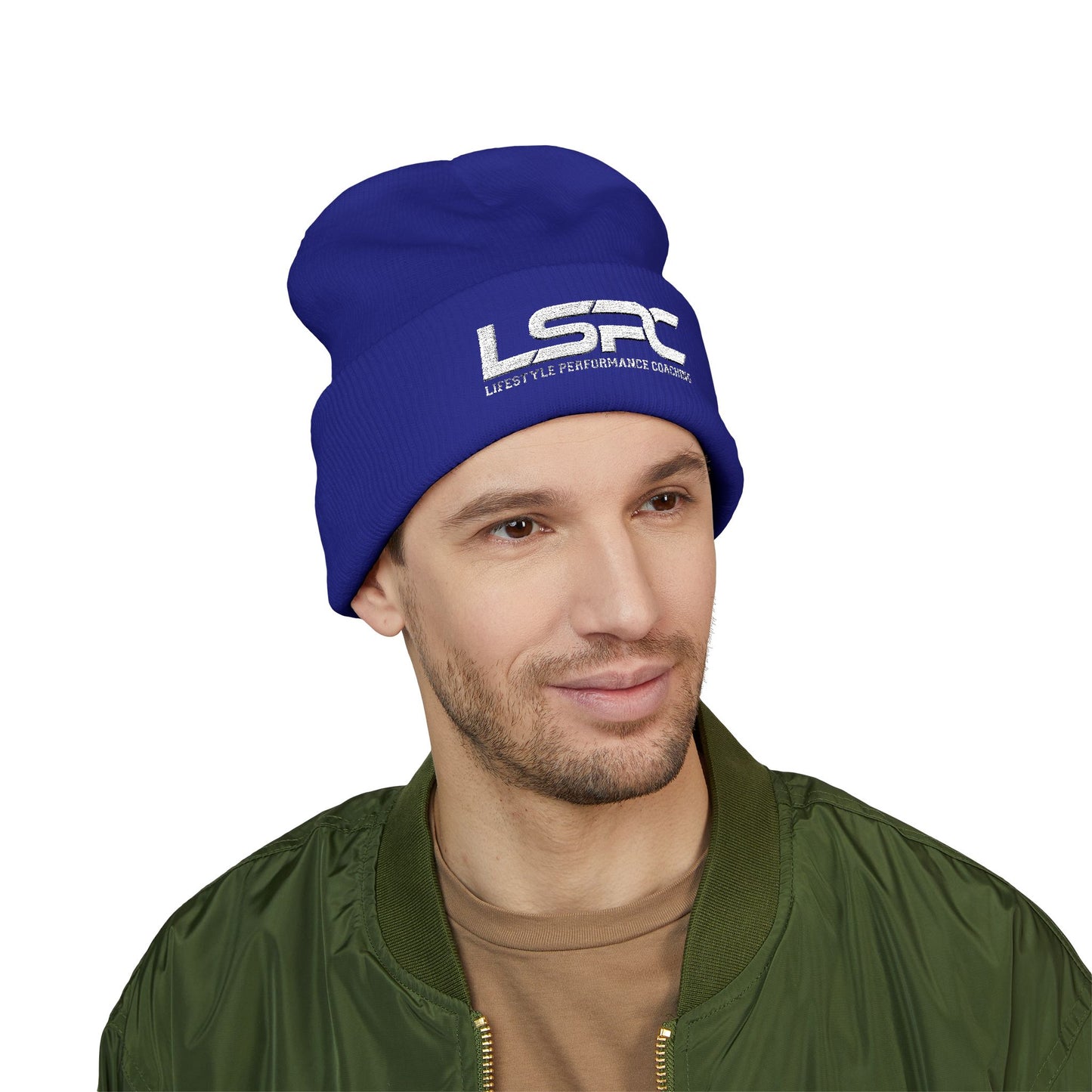 Cuffed Beanie — LSPC Embroidered