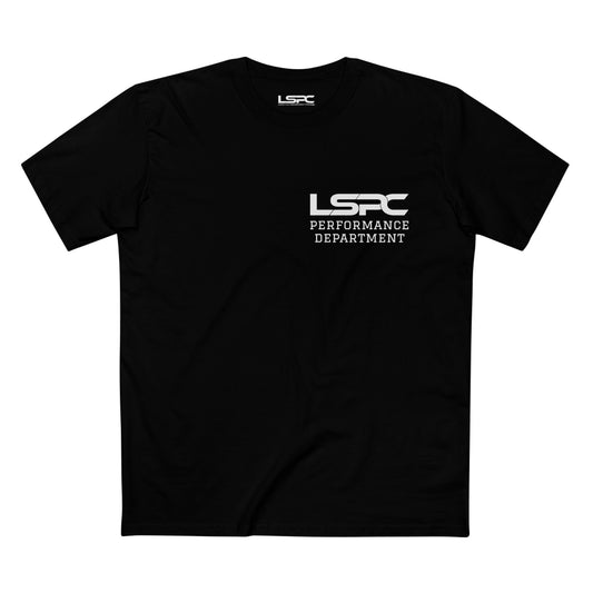LSPC Tee — LSPC Performance Department "Train. Recover. Repeat."