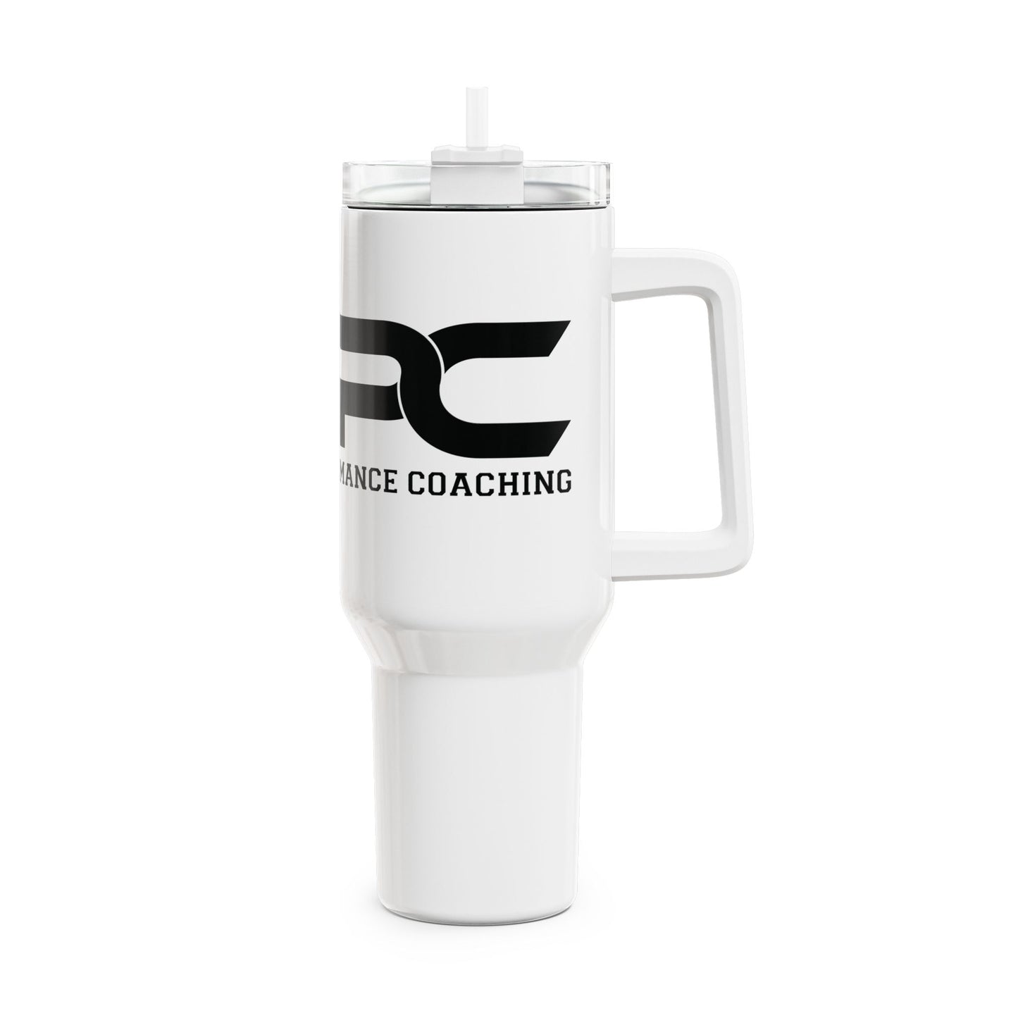 40oz Stainless Steel Tumbler with Handle — LSPC Logo