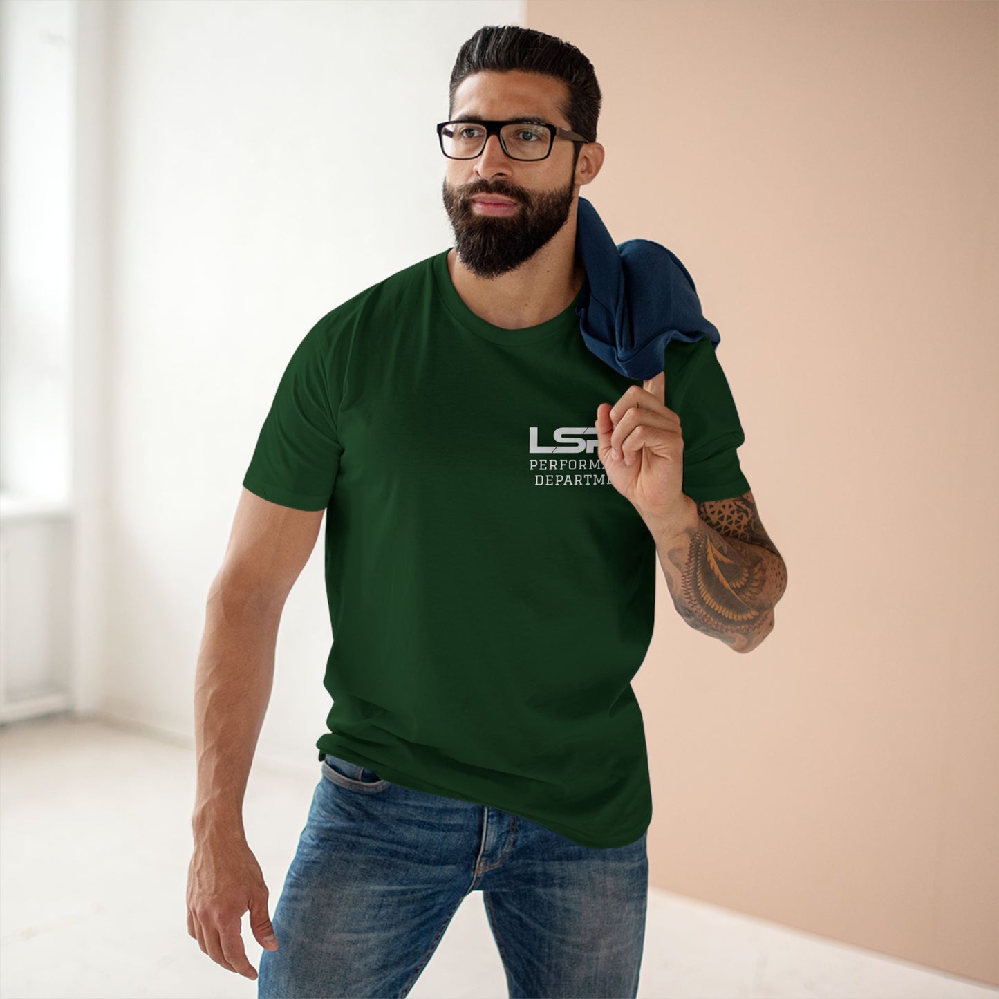 LSPC Tee — LSPC Performance Department "Train. Recover. Repeat."