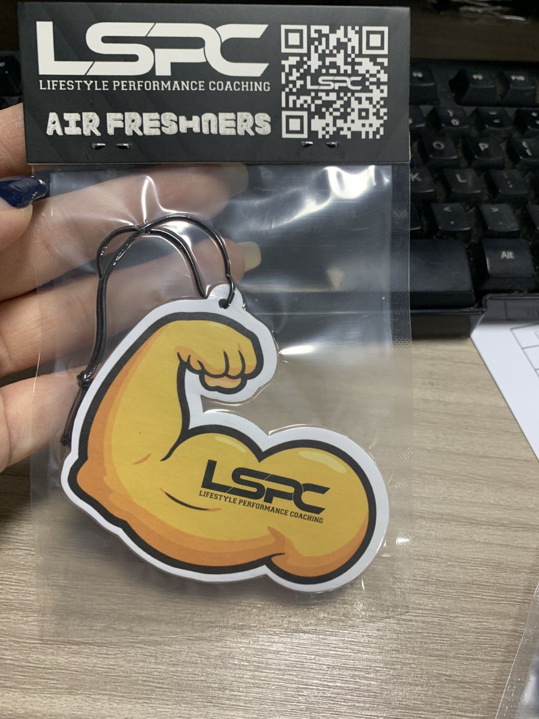 LSPC Premium Gym Air Freshener Set | 4 Signature Scents