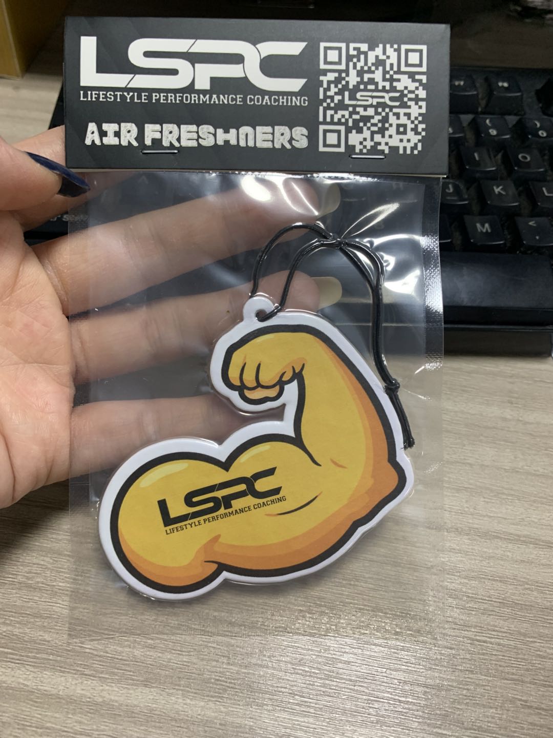 LSPC Premium Gym Air Freshener Set | 4 Signature Scents
