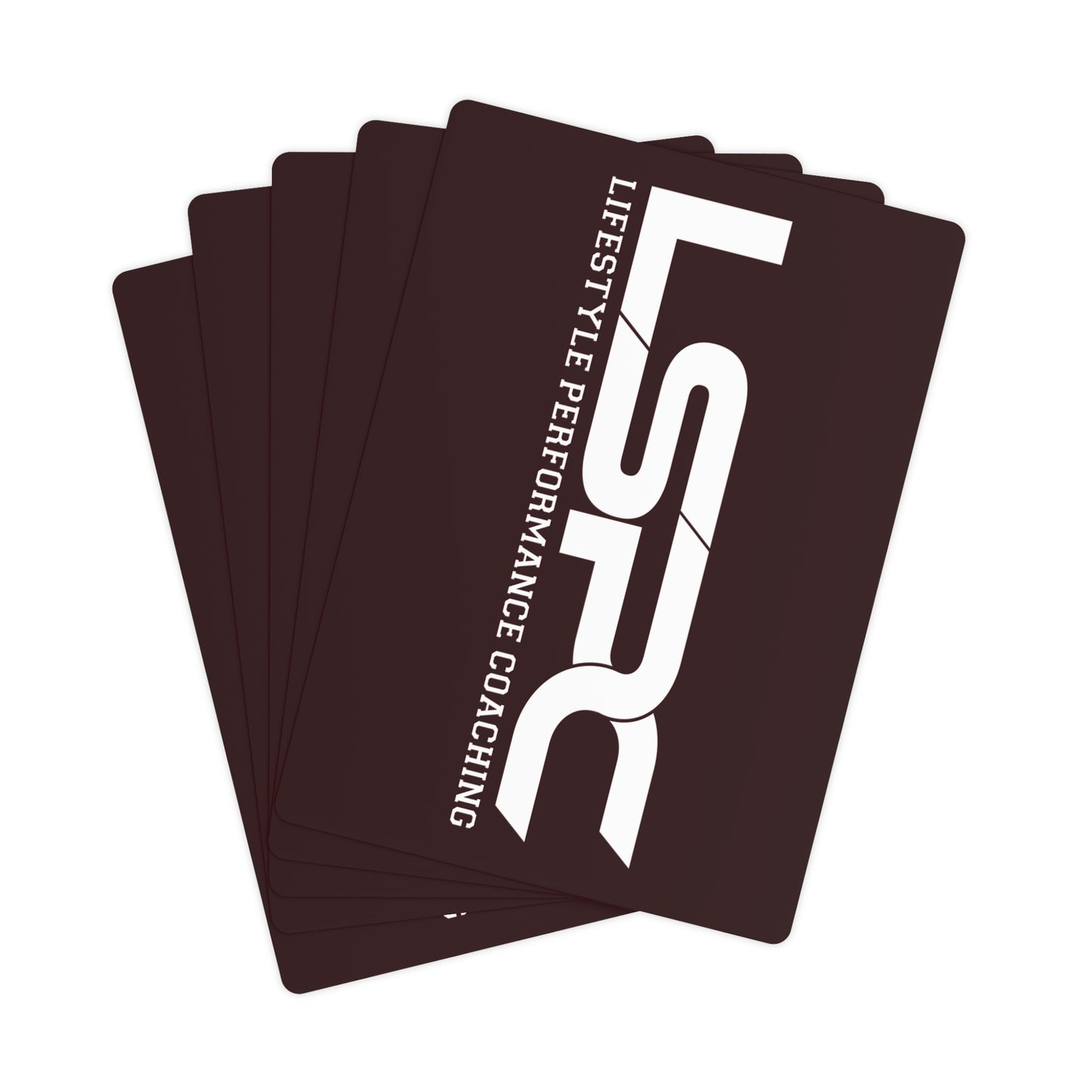 Poker Cards - Burgundy