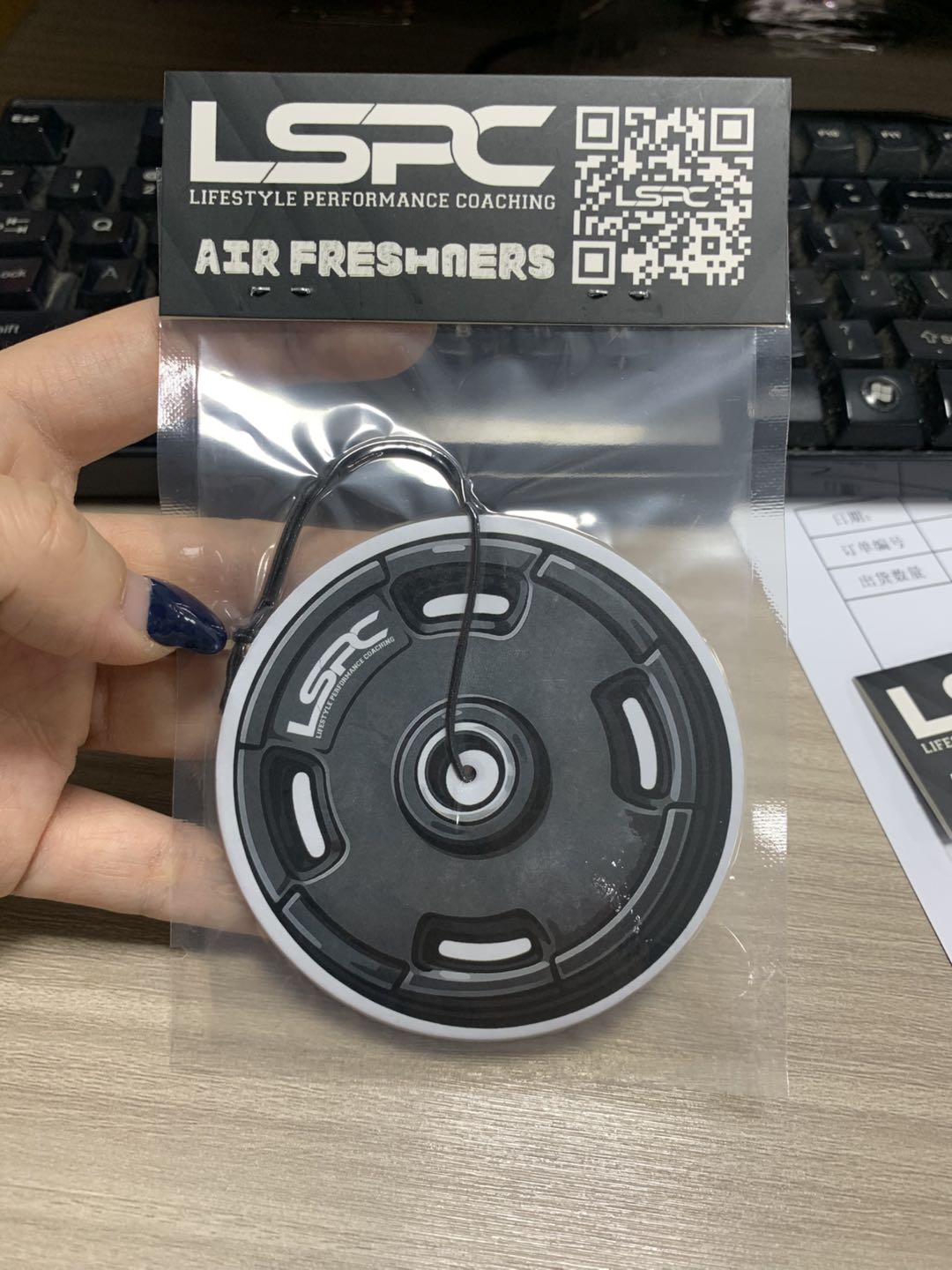 LSPC Premium Gym Air Freshener Set | 4 Signature Scents