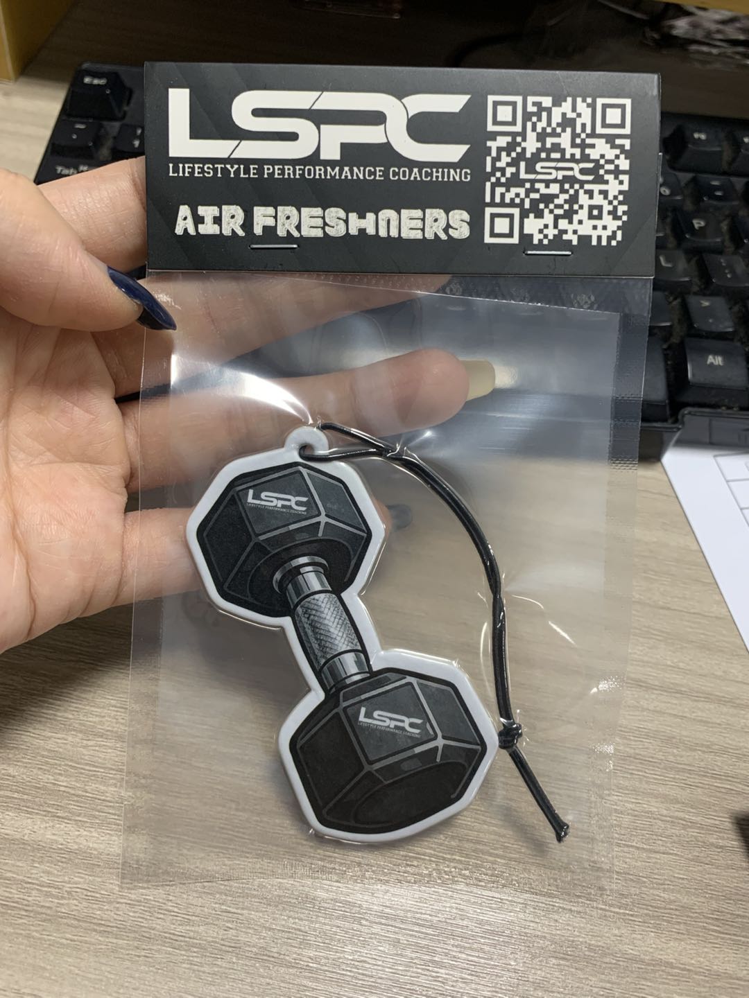 LSPC Premium Gym Air Freshener Set | 4 Signature Scents