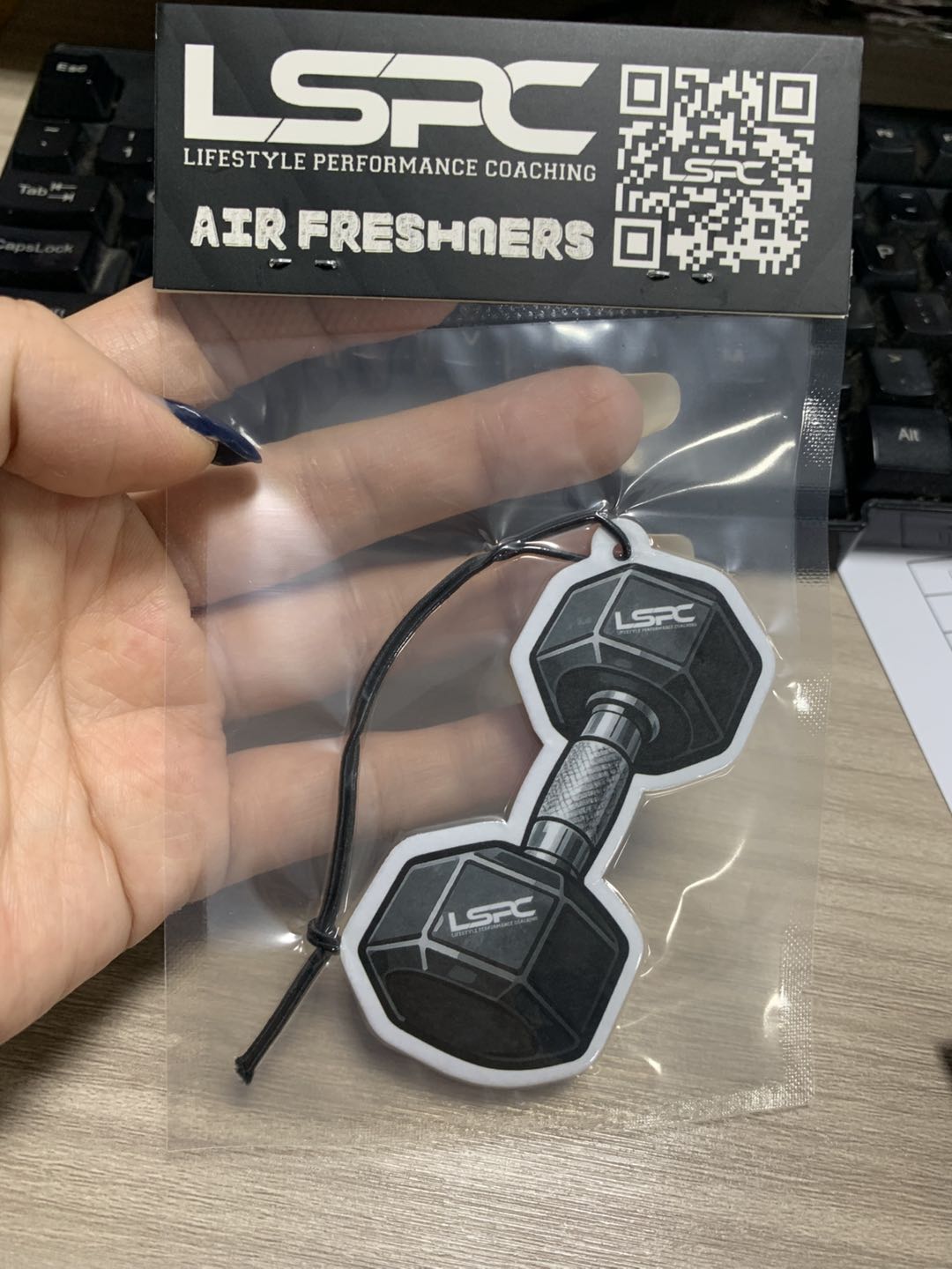 LSPC Premium Gym Air Freshener Set | 4 Signature Scents