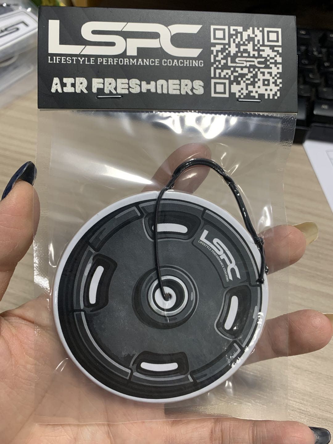LSPC Premium Gym Air Freshener Set | 4 Signature Scents