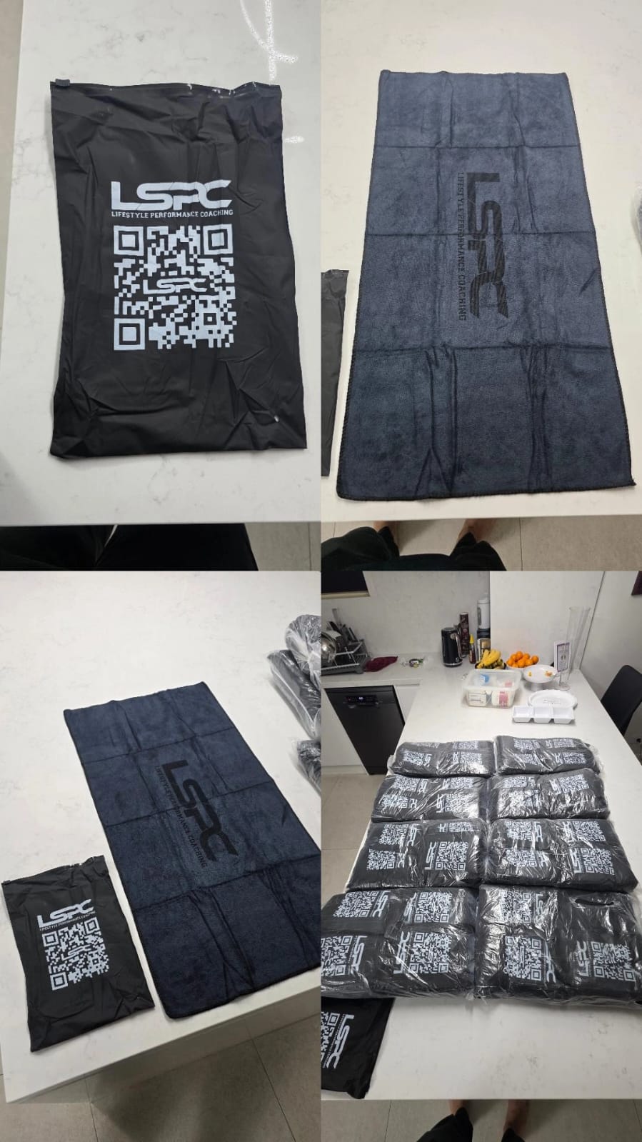 LSPC Premium Microfibre Gym Towel | Quick-Dry Performance Towel